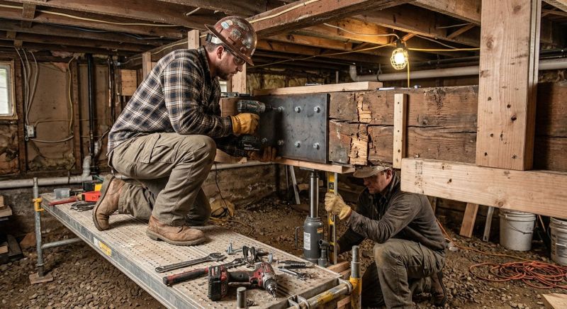 Barn Beam Replacement in Wilmington, NC