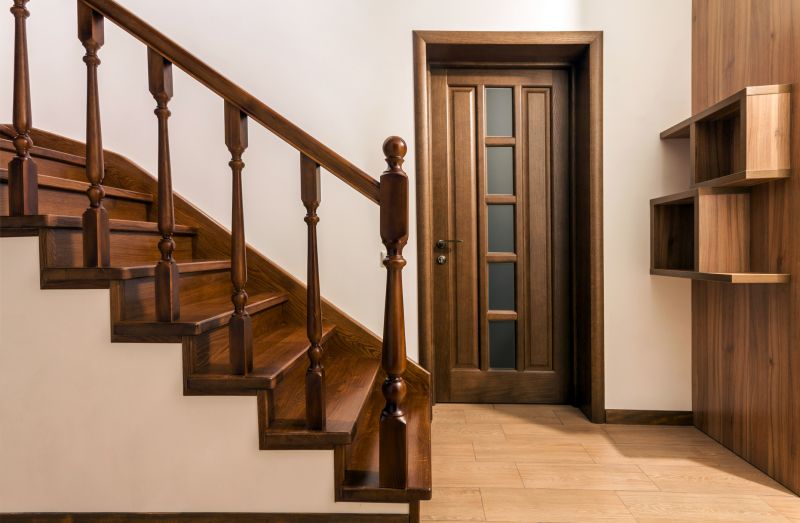 Curved Staircase Installation in Wilmington, NC